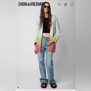 Zadig & Voltaire cardigan sweater NWT